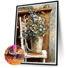 Load image into Gallery viewer, Flowers 30*40CM(Canvas) Full Round Drill Diamond Painting
