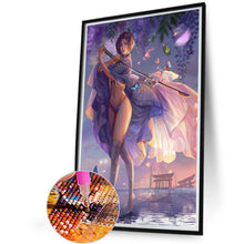 Load image into Gallery viewer, Sword-Wielding Heroine 40*60CM(Canvas) Full Round Drill Diamond Painting
