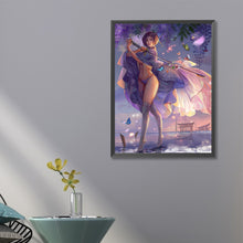 Load image into Gallery viewer, Sword-Wielding Heroine 40*60CM(Canvas) Full Round Drill Diamond Painting
