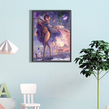 Load image into Gallery viewer, Sword-Wielding Heroine 40*60CM(Canvas) Full Round Drill Diamond Painting
