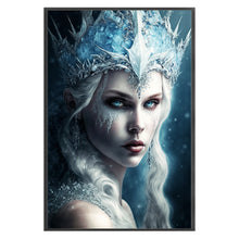 Load image into Gallery viewer, Yishu - Snow Mountain Queen - 50*75CM 11CT 3 Stamped Cross Stitch
