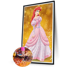 Load image into Gallery viewer, Princess Belle 30*50CM(Canvas) Full Round Drill Diamond Painting
