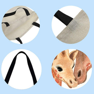 Canvas Bag-Giraffes 40*40CM