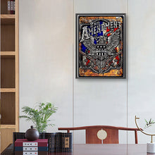Load image into Gallery viewer, Eagle Playing Card 30*40CM(Canvas) Full Round Drill Diamond Painting
