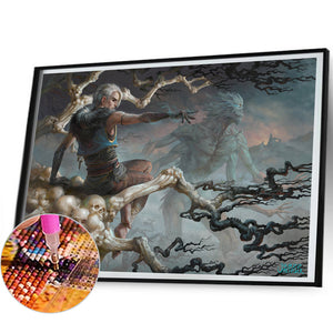 Abstract 50*40CM(Canvas) Full Round Drill Diamond Painting