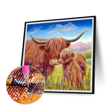 Load image into Gallery viewer, Highland Yak 50*50CM(Picture) Full Square Drill Diamond Painting

