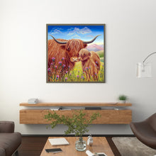 Load image into Gallery viewer, Highland Yak 50*50CM(Picture) Full Square Drill Diamond Painting
