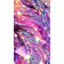 Load image into Gallery viewer, Purple Streamer 40*70CM(Canvas) Full Round Drill Diamond Painting
