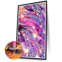 Load image into Gallery viewer, Purple Streamer 40*70CM(Canvas) Full Round Drill Diamond Painting
