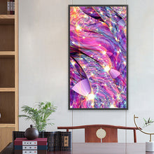 Load image into Gallery viewer, Purple Streamer 40*70CM(Canvas) Full Round Drill Diamond Painting
