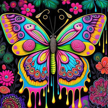 Load image into Gallery viewer, Butterfly 40*40CM(Canvas) Full Round Drill Diamond Painting

