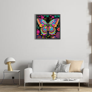 Butterfly 40*40CM(Canvas) Full Round Drill Diamond Painting