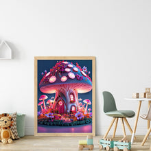 Load image into Gallery viewer, Huancan - Fantasy Mushroom House - 50*65CM 11CT 3 Stamped Cross Stitch
