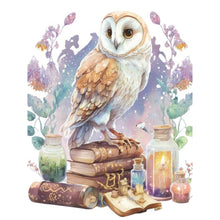 Load image into Gallery viewer, Owl 30*40CM(Canvas) Full Round Drill Diamond Painting
