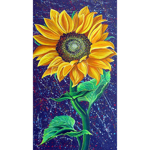 Sunflower 30*60CM(Canvas) Full Round Drill Diamond Painting