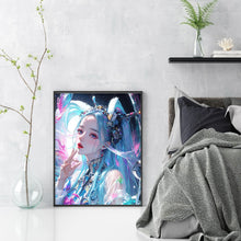 Load image into Gallery viewer, Yishu - Manga Girl - 40*56CM 11CT 3 Stamped Cross Stitch
