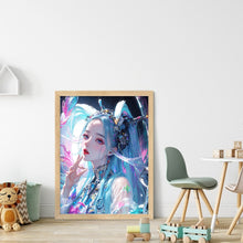 Load image into Gallery viewer, Yishu - Manga Girl - 40*56CM 11CT 3 Stamped Cross Stitch
