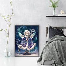Load image into Gallery viewer, Yishu - Angel Girl With Magic Wand - 40*56CM 11CT 3 Stamped Cross Stitch
