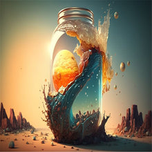 Load image into Gallery viewer, Bottle 70X40 CM(Picture) Full Square Drill Diamond Painting
