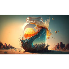Load image into Gallery viewer, Bottle 70X40 CM(Picture) Full Square Drill Diamond Painting
