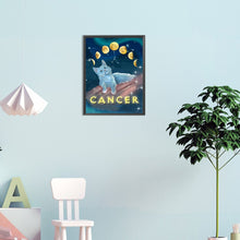 Load image into Gallery viewer, Pisces Cat 30*40CM(Canvas) Full Round Drill Diamond Painting
