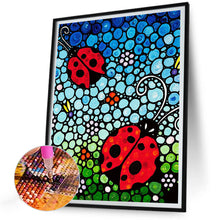 Load image into Gallery viewer, Ladybug 30*40CM(Canvas) Full Round Drill Diamond Painting
