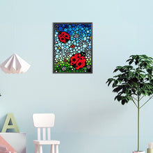 Load image into Gallery viewer, Ladybug 30*40CM(Canvas) Full Round Drill Diamond Painting
