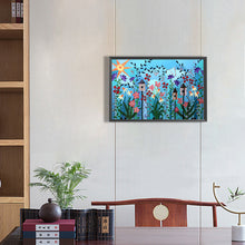 Load image into Gallery viewer, Flowers And Grass 50*30CM(Canvas) Full Round Drill Diamond Painting
