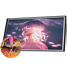 Load image into Gallery viewer, Jellyfish Girl 40*70CM(Canvas) Full Round Drill Diamond Painting
