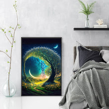 Load image into Gallery viewer, Huancan - Beautiful Tree - 50*70CM 16CT 2 Stamped Cross Stitch
