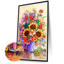 Load image into Gallery viewer, Sunflower 40*70CM(Canvas) Full Round Drill Diamond Painting
