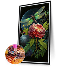 Load image into Gallery viewer, Moonlight Butterfly Flower 40*70CM(Picture) Full Square Drill Diamond Painting
