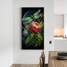Load image into Gallery viewer, Moonlight Butterfly Flower 40*70CM(Picture) Full Square Drill Diamond Painting
