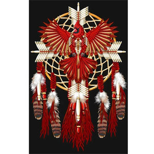 American Dreamcatcher 20*30CM(Picture) Full Square Drill Diamond Painting