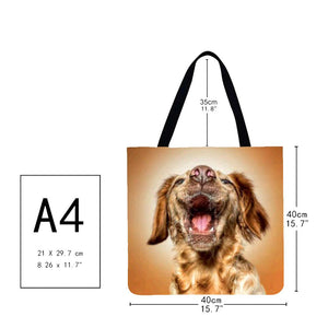 Canvas Bag-Dog 40*40CM