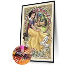 Load image into Gallery viewer, Snow White 40*60CM(Canvas) Full Round Drill Diamond Painting
