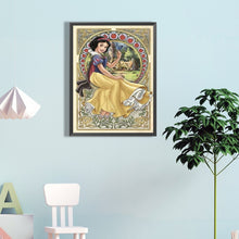Load image into Gallery viewer, Snow White 40*60CM(Canvas) Full Round Drill Diamond Painting
