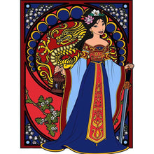 Load image into Gallery viewer, Mulan 40*50CM(Canvas) Full Round Drill Diamond Painting
