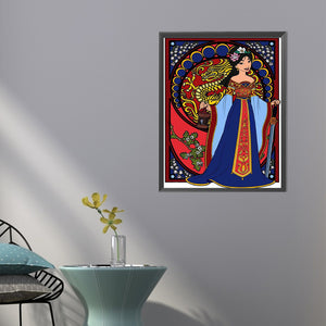 Mulan 40*50CM(Canvas) Full Round Drill Diamond Painting