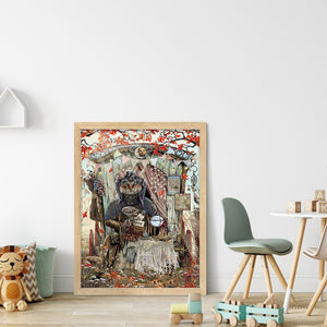 Yishu - Gypsy Fortune Teller - 45*60CM 11CT 3 Stamped Cross Stitch