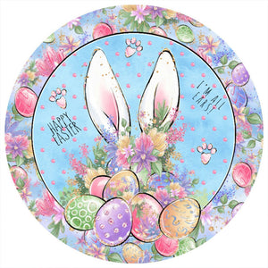 Bunny Ears 30*30CM(Canvas) Full Round Drill Diamond Painting