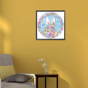 Bunny Ears 30*30CM(Canvas) Full Round Drill Diamond Painting