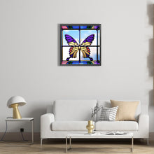 Load image into Gallery viewer, Stained Glass Art 40*40CM(Canvas) Full Round Drill Diamond Painting
