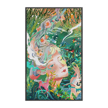 Load image into Gallery viewer, Joy Sunday - Flower Fairy - 40*64CM 14CT 2 Stamped Cross Stitch
