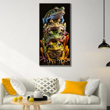Load image into Gallery viewer, Four Frogs 40*80CM(Picture) Full Square Drill Diamond Painting
