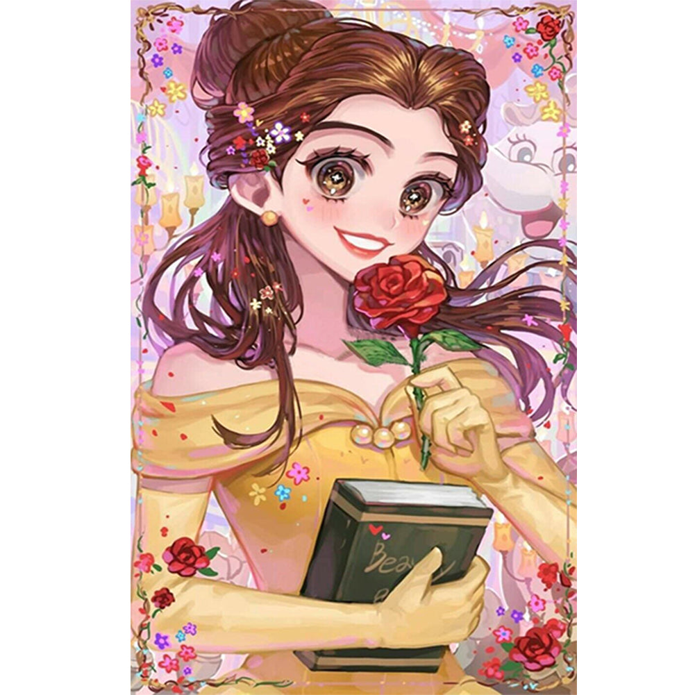 Princess Anna 30*50CM(Canvas) Full Round Drill Diamond Painting