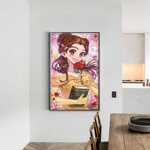 Princess Anna 30*50CM(Canvas) Full Round Drill Diamond Painting