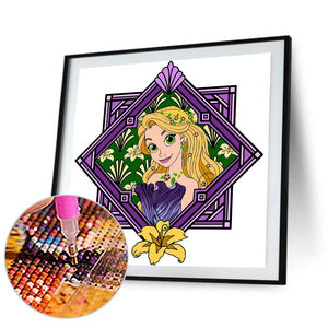 Rapunzel 40*40CM(Canvas) Full Round Drill Diamond Painting