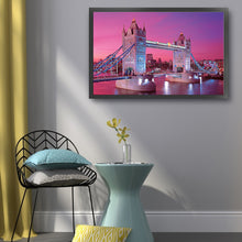 Load image into Gallery viewer, Huancan - London Bridge - 65*45CM 11CT 3 Stamped Cross Stitch
