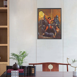 Rebellion 40*50CM(Canvas) Full Round Drill Diamond Painting